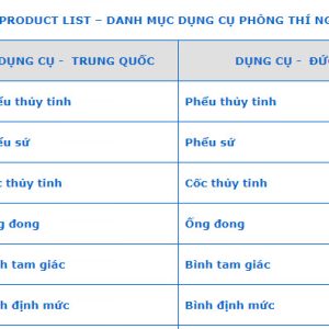 Dụng Cụ Phòng Thí Nghiệm