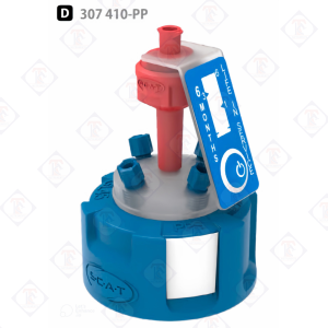 Nắp An Toàn cho Bình Dung Môi HPLC (4 cổng)