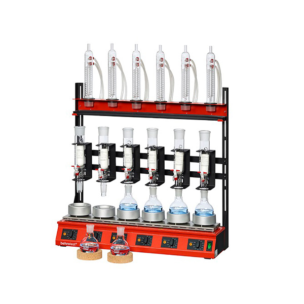 Thiết bị chiết béo soxhlet 6 vị trí - R106S - Behr/ Đức