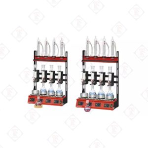 Hệ thống máy chiết béo Soxhlet đồng bộ 4 vị trí mẫu (R 104 S, R 104 S-FB) - Ảnh 1