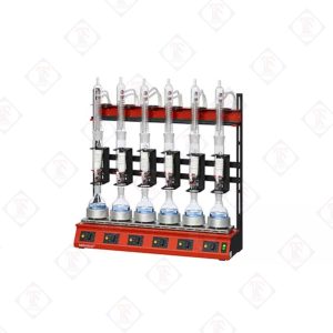 Hệ thống máy chiết béo Soxhlet đồng bộ 6 vị trí mẫu (R 106 S, R 106 S-FB) - Ảnh 1