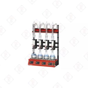 Hệ thống máy chiết béo Soxhlet chuỗi công suất lớn 4 vị trí mẫu (R 254 S) - Ảnh 1